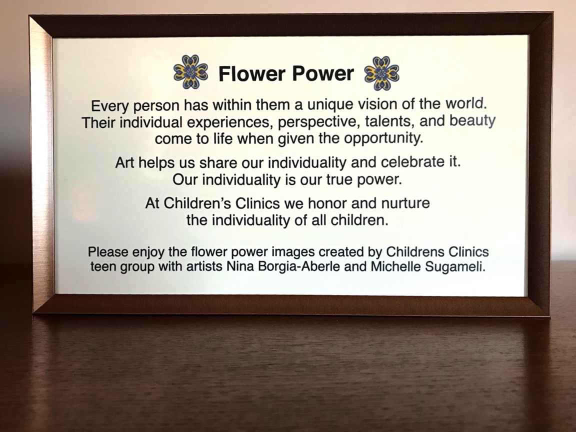 Children's Clinics flower power 4